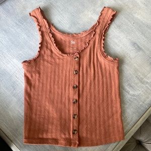 Rust button tank